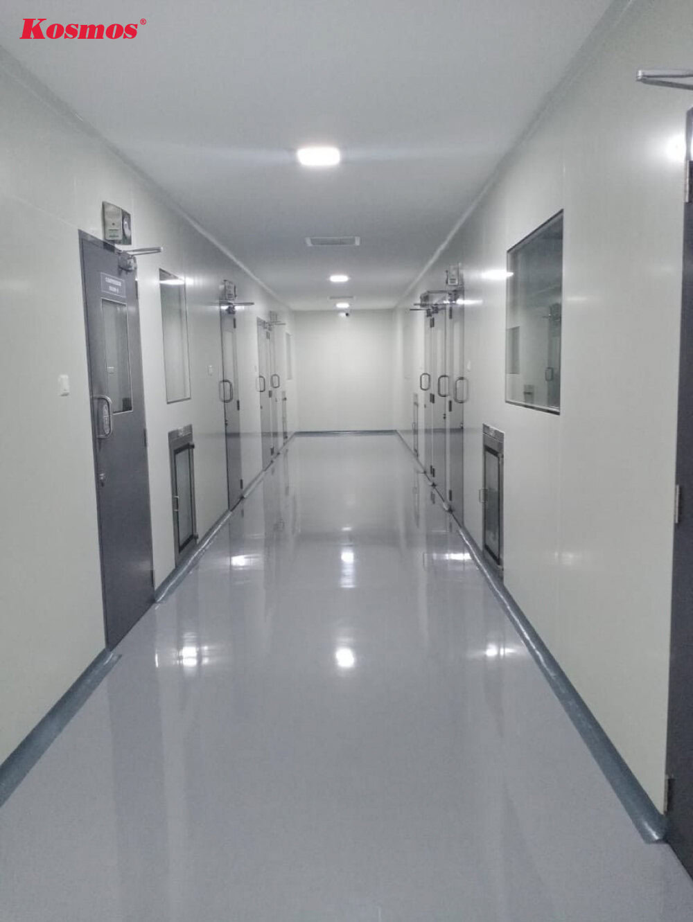 Ứng dụng panel cách nhiệt, cách âm làm vách phòng khám