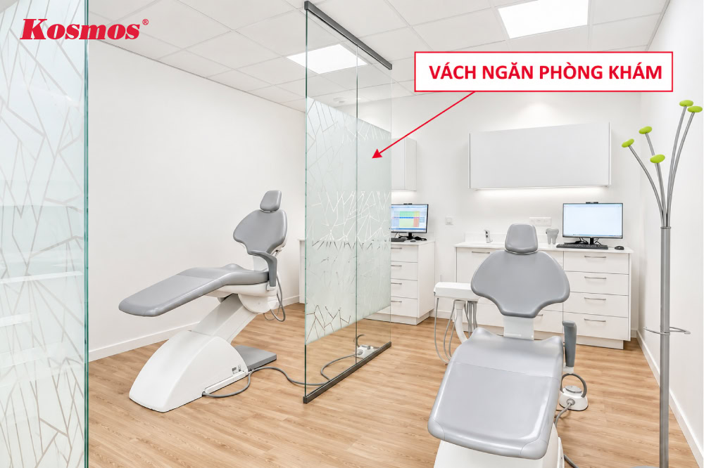 Vách ngăn phòng khám giúp không gian y tế đạt chuẩn an toàn và vệ sinh Vách ngăn phòng khám giúp không gian y tế đạt chuẩn an toàn và vệ sinh