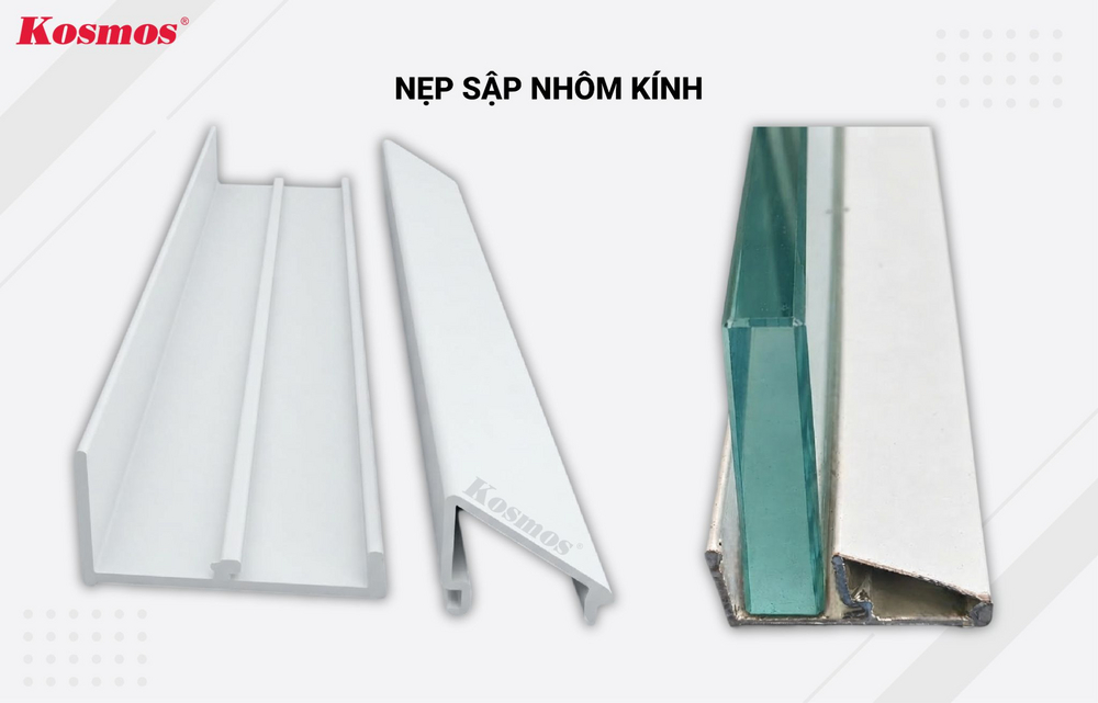 Nẹp sập nhôm kính ứng dụng trong kiến trúc hiện đại Nẹp sập nhôm kính ứng dụng trong kiến trúc hiện đại