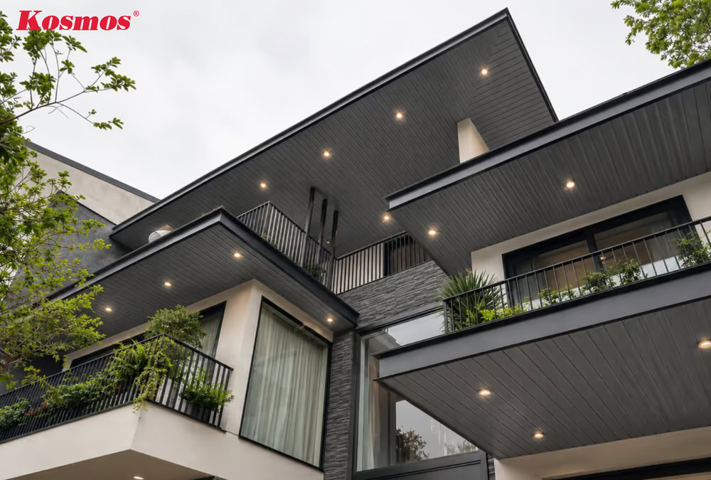 Trần nhôm xám căn biệt thự vườn tại tỉnh An Giang (tháng 08/2026)